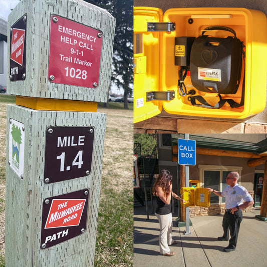 How do I establish a rural AED responder program?