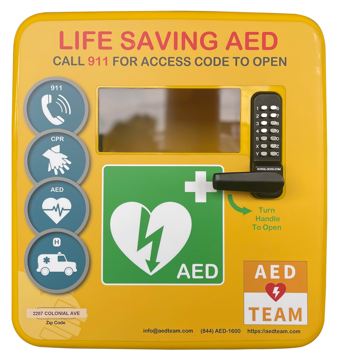 CE-TEK 4000 Outdoor AED Enclosure