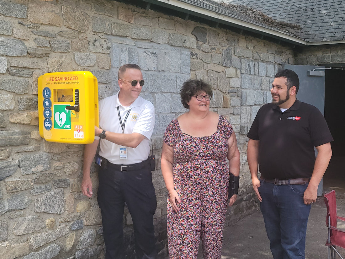 Windham CT Adds Outdoor AED Units to Local Parks