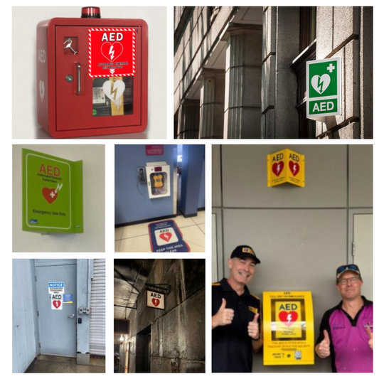 Can AED Signage Affect Cardiac Arrest Survival?