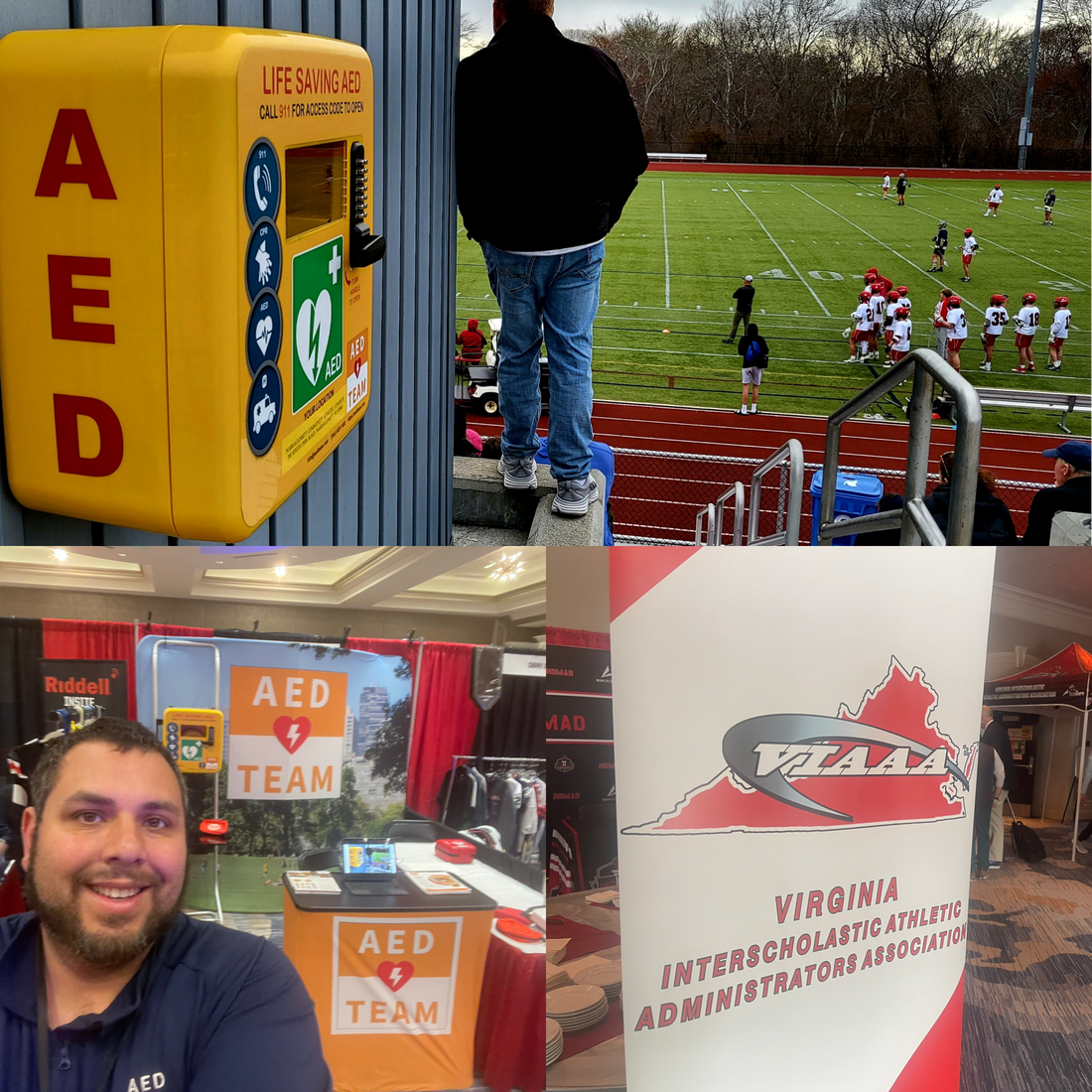 AED TEAM Attends the Virginia Interscholastic Athletic Administrators Association Conference in Richmond