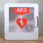 Indoor AED Cabinet - White/Red