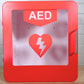 Indoor AED Cabinet - White/Red