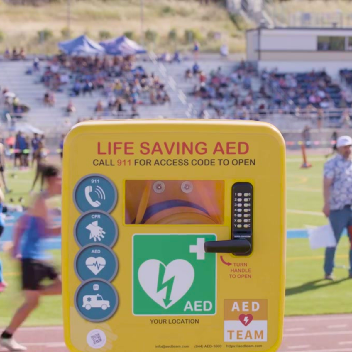 CE-TEK 4000 Outdoor AED Enclosure
