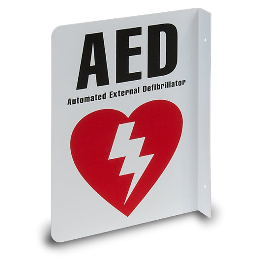 Two Way AED Wall Sign