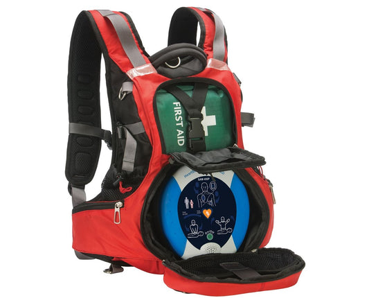 AED Package for Camps and Scouting - Heartsine Samaritan 350P with Responder Backpack